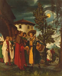 Die Abreise des Heiligen Florain, 1516-18